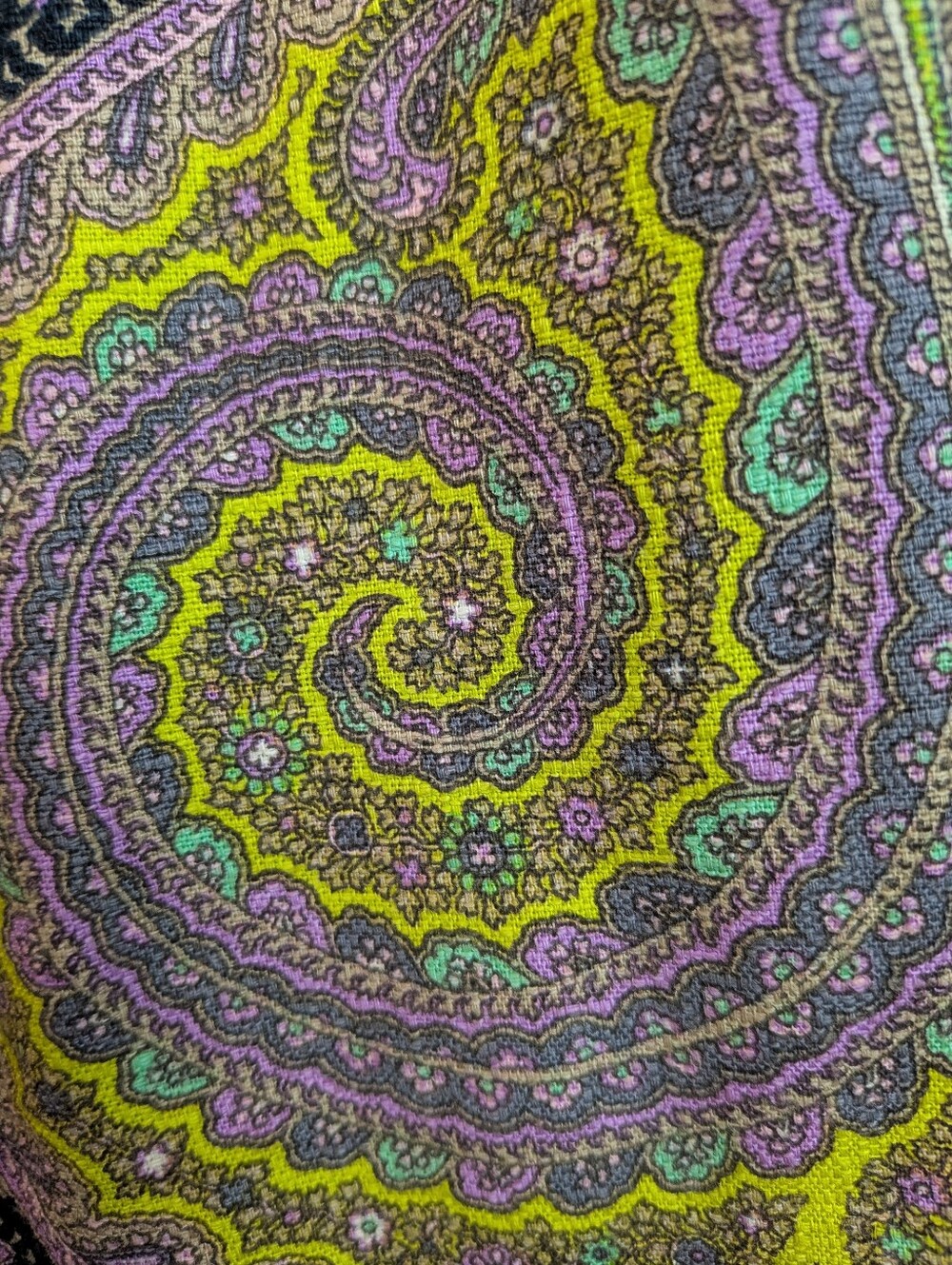 J Crew Paisley Multicolor Pencil Skirt Size 12 - Picture 4 of 8
